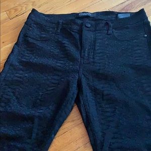 Stitch Fix! Black skinny pants..textured